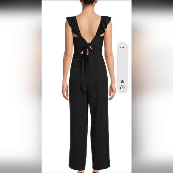 BCBG Elegant Black Jumpsuit - Picture 4 of 7